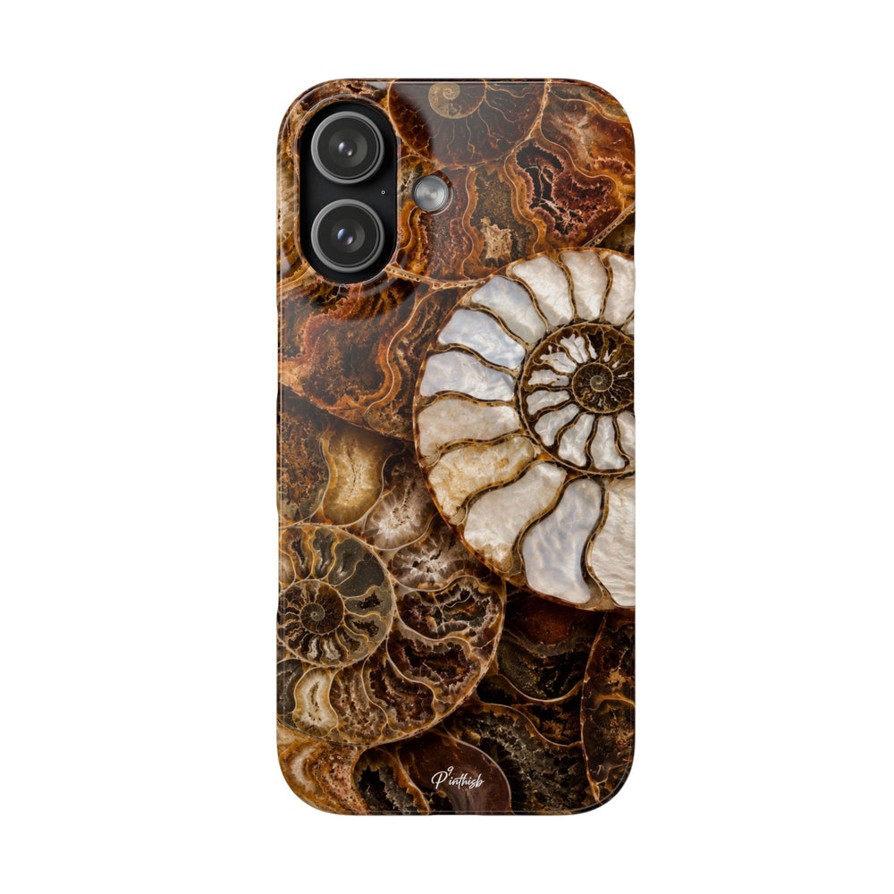 Nautilus Fossil Snap Case