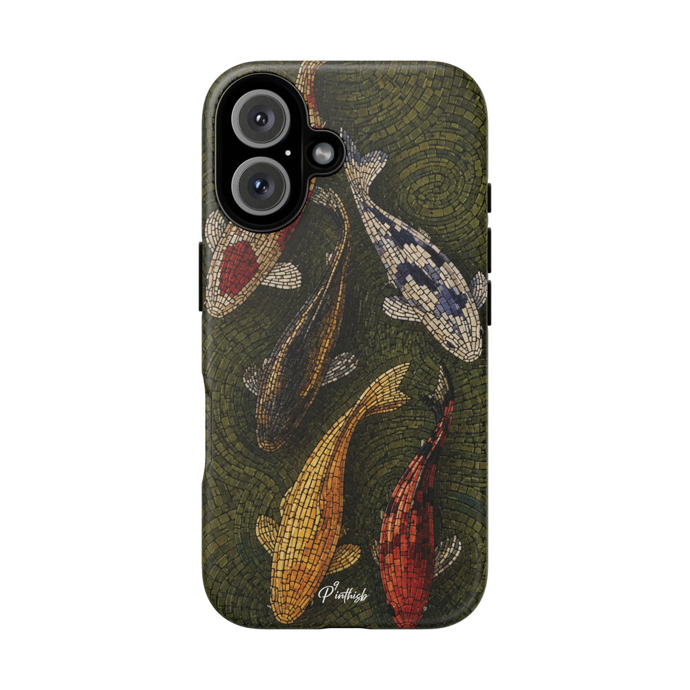 Fish Pond Tough Phone Case