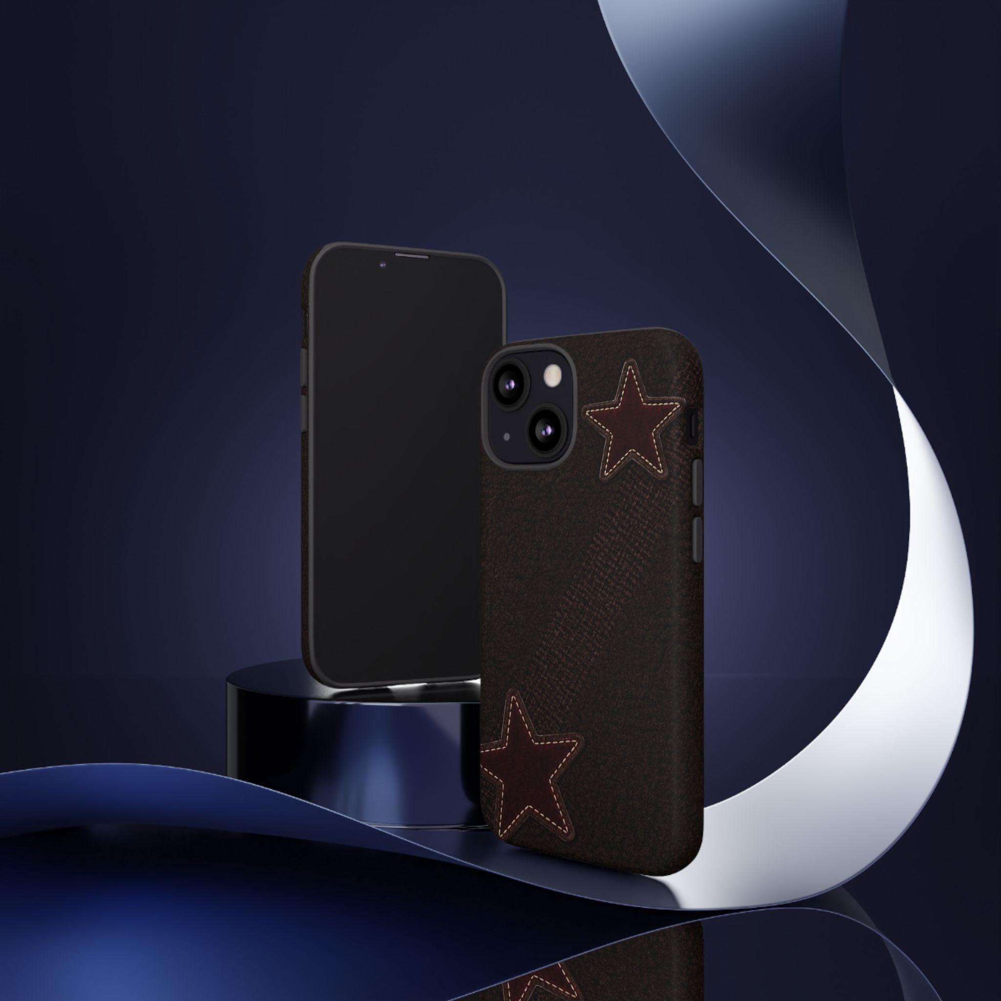 Rustic Stitched Star Phone Case