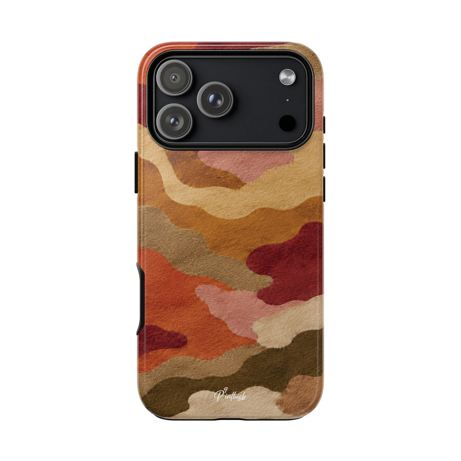 Watercolour Camo Tough Case