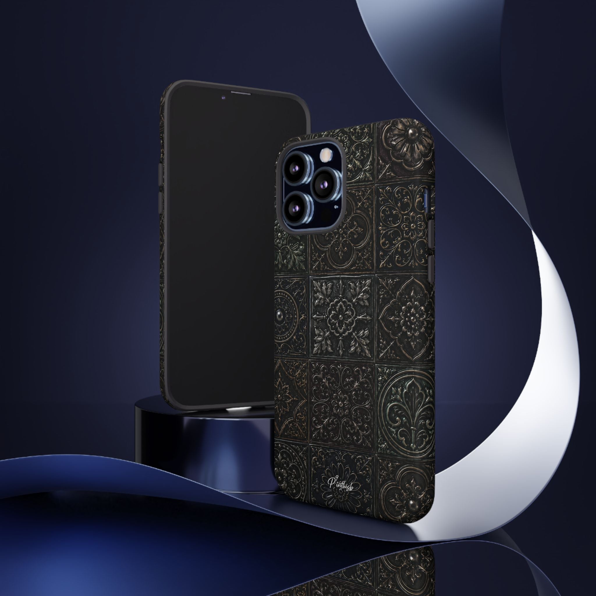 Mosaic Pattern Tough Phone Case