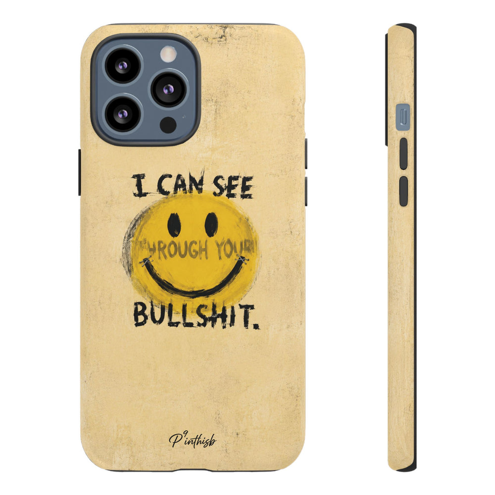Smiley Anti-BS Tough Case