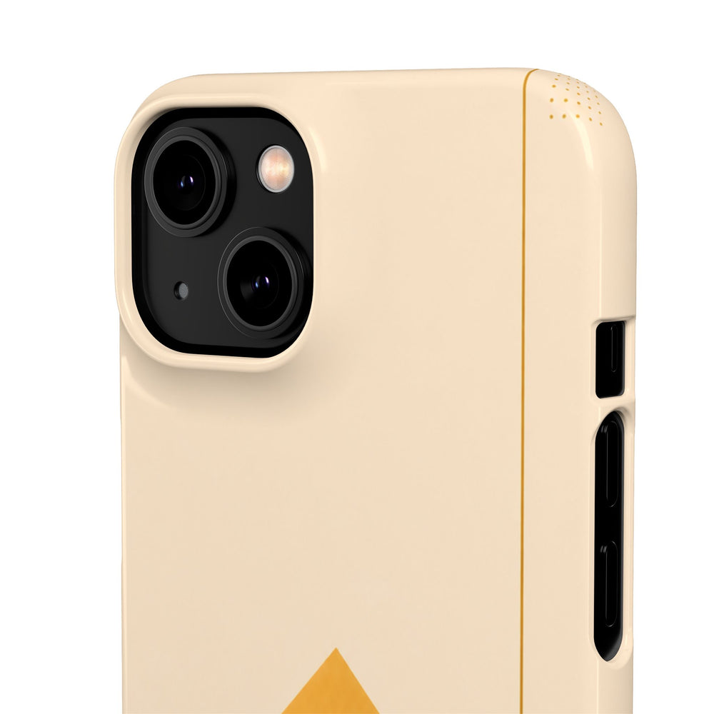 Gold Malboro Inspired Snap Phone Case