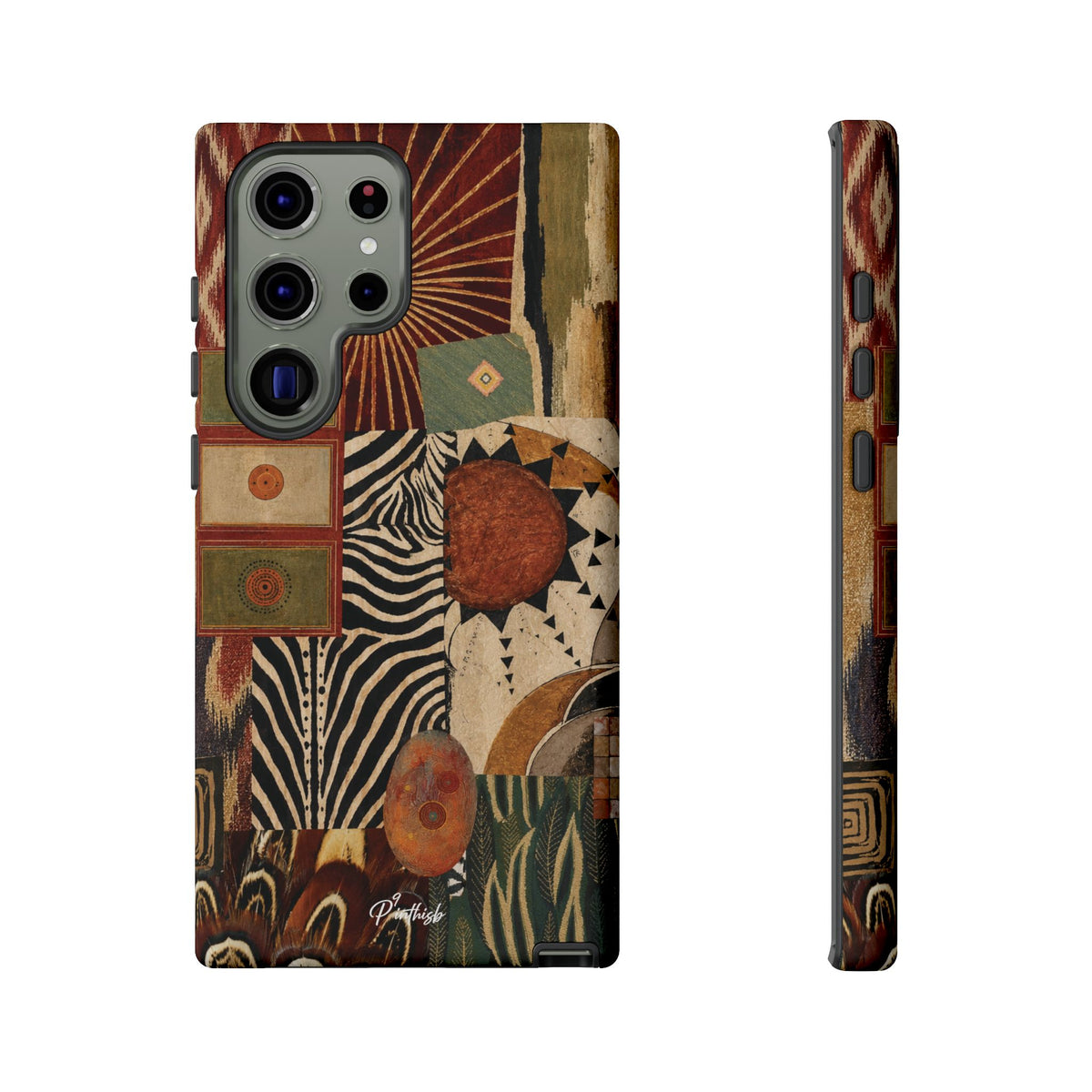 Abstract Boho Collage Tough Case