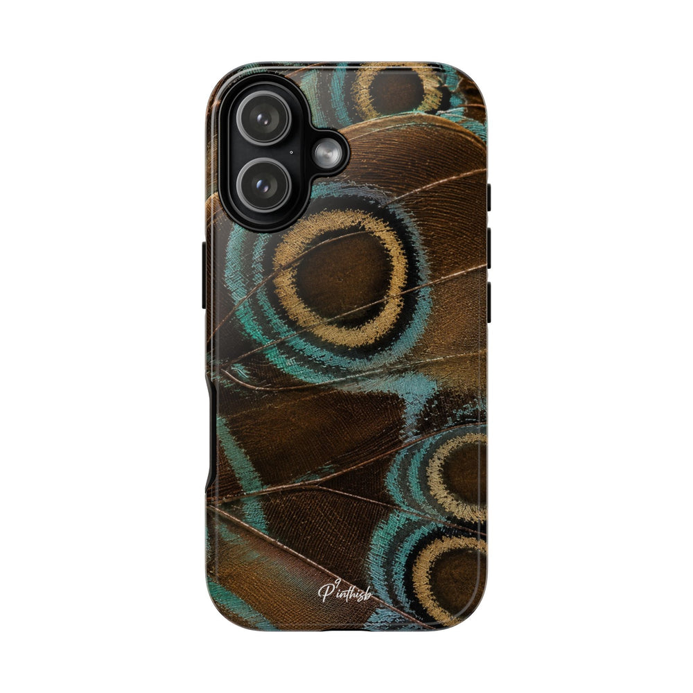 Peacock Feather Pattern Tough Case