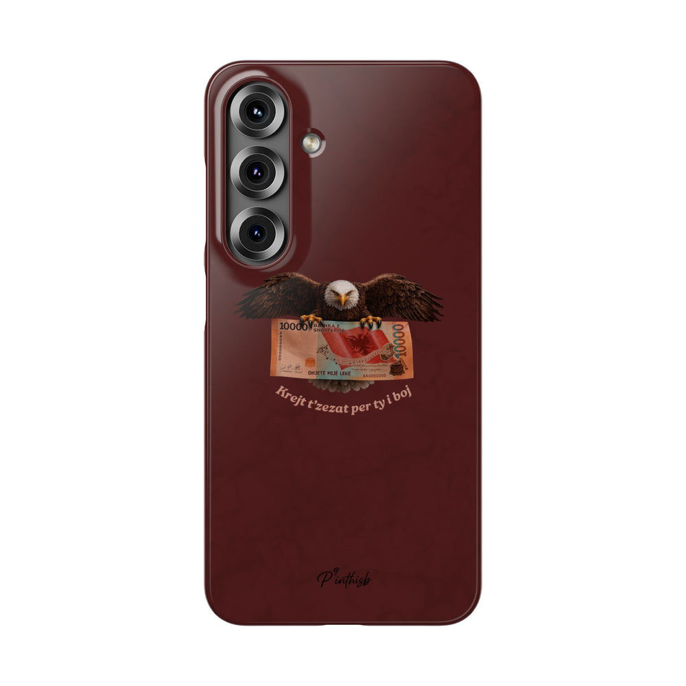 "Krejt t'zezat per ty i boj" Snap Case