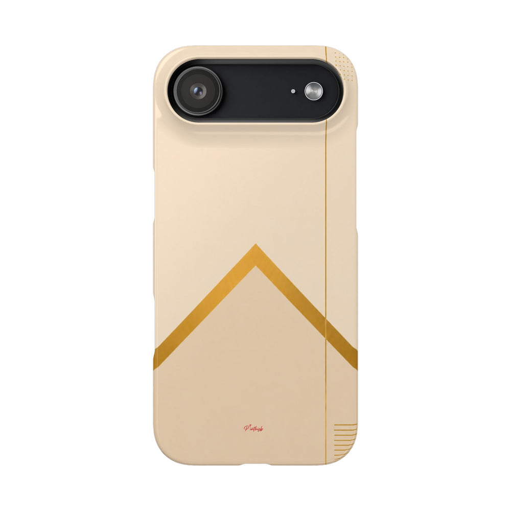 Gold Malboro Inspired Snap Phone Case