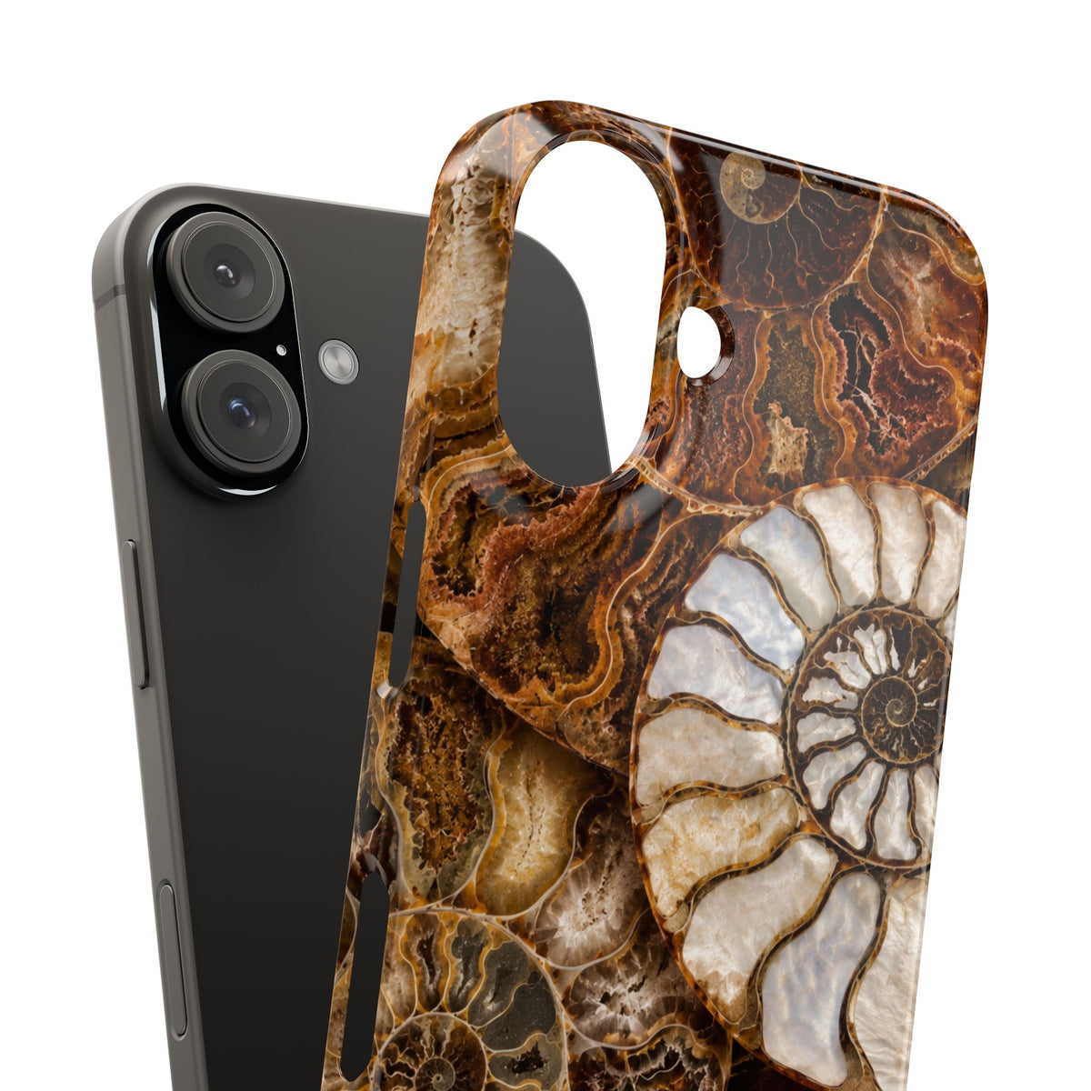 Nautilus Fossil Snap Case