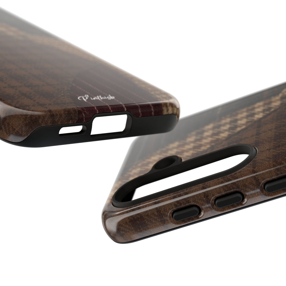 Rustic Brown Retro Tough Case