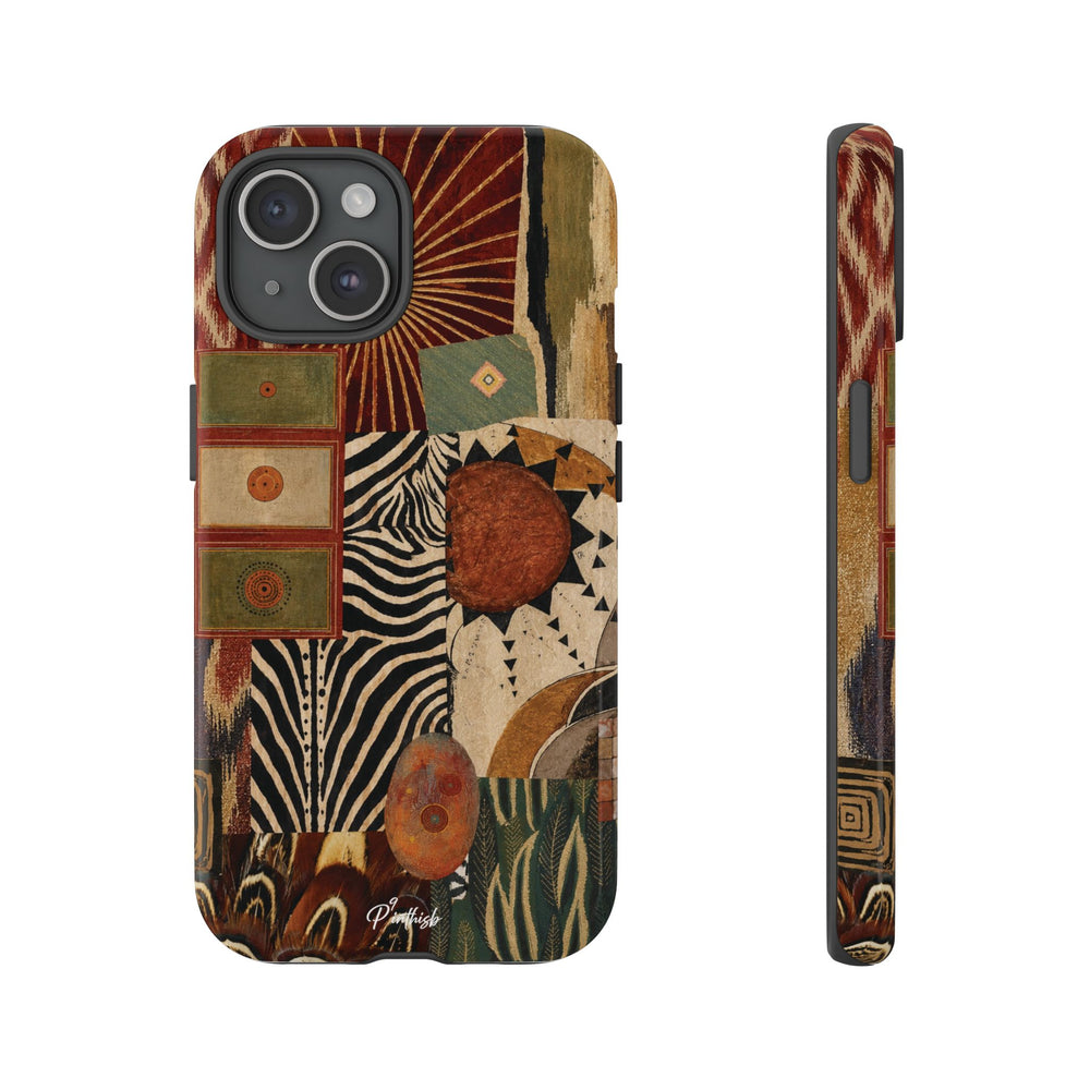 Abstract Boho Collage Tough Case