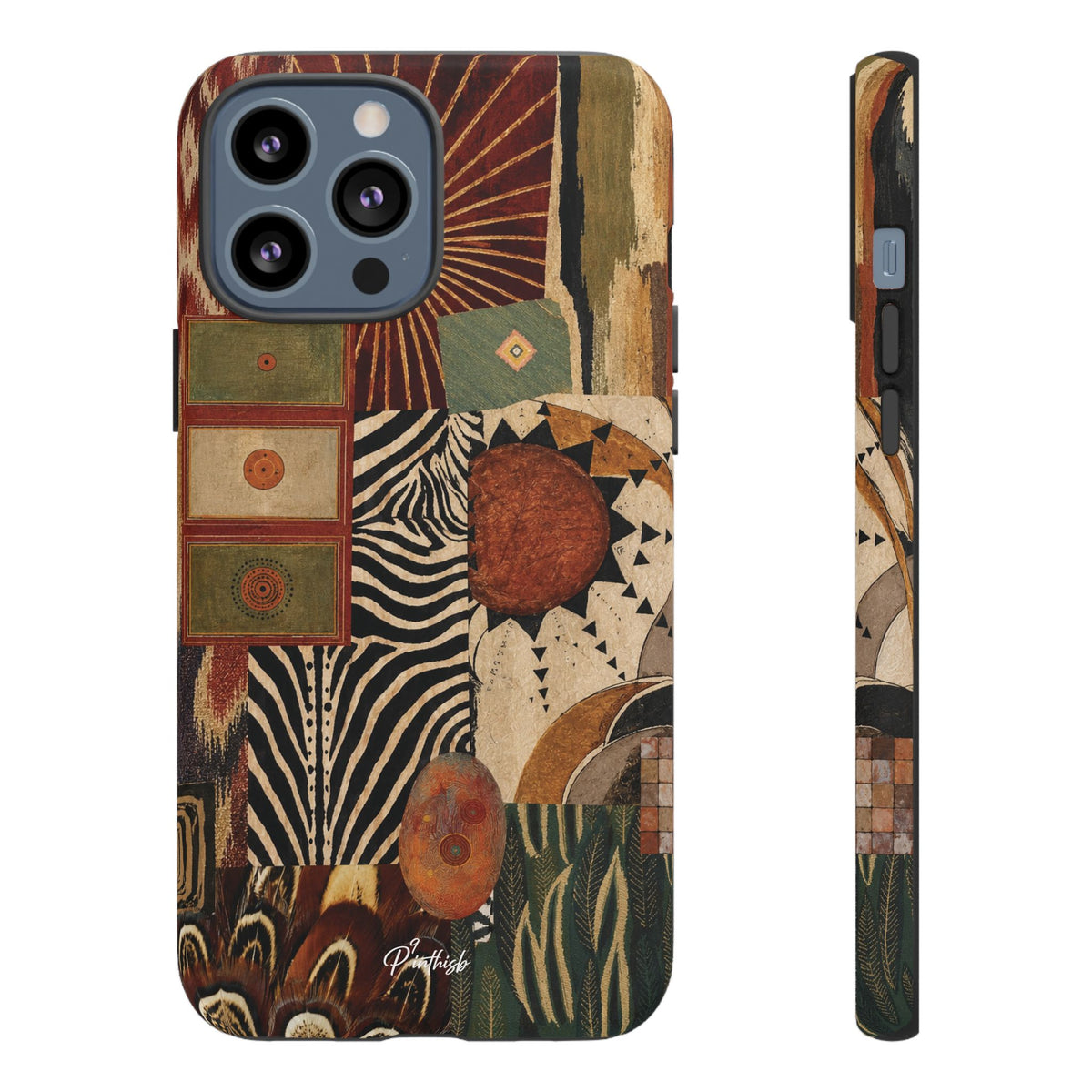 Abstract Boho Collage Tough Case