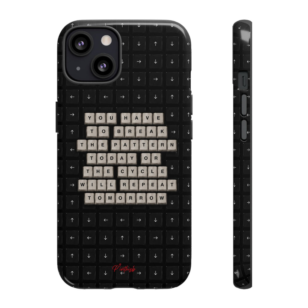 "Break the pattern" Keyboard Tough Case