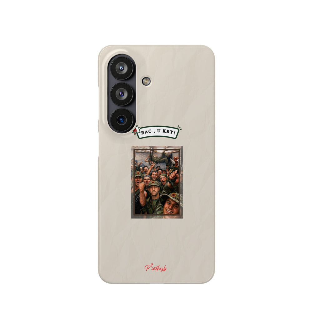 "BAC, U KRY!" Snap Case