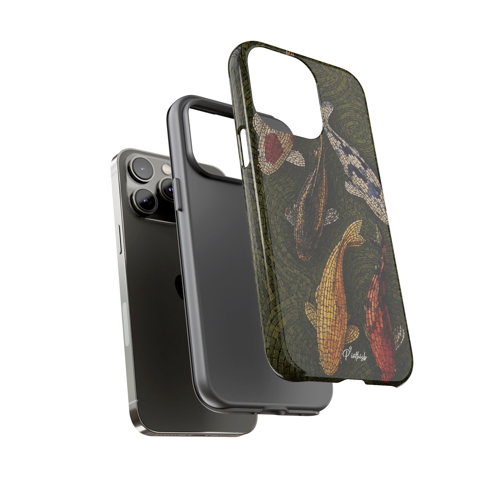 Fish Pond Tough Phone Case
