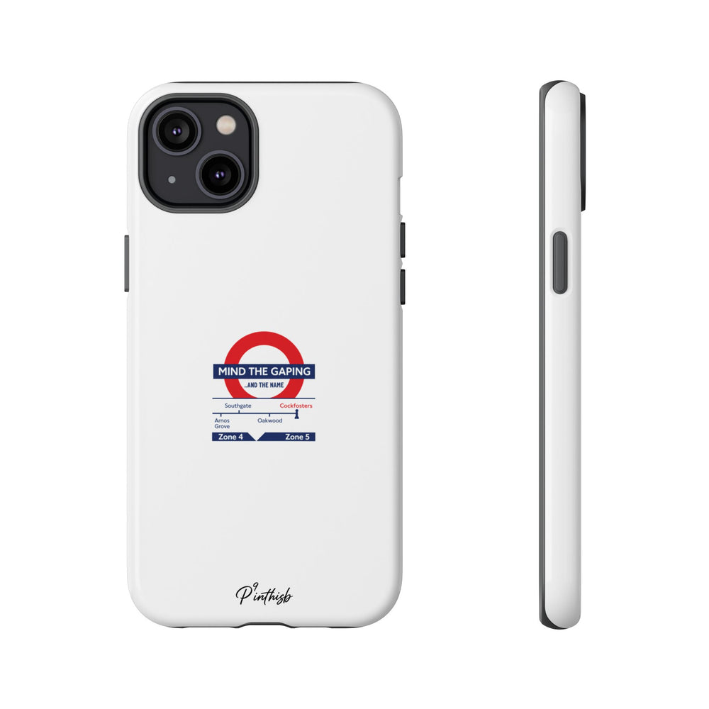 "Mind the Gaping" London Tube Parody Phone Case