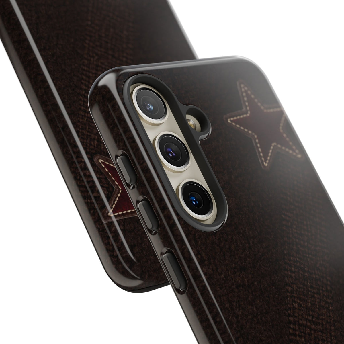 Rustic Stitched Star Phone Case