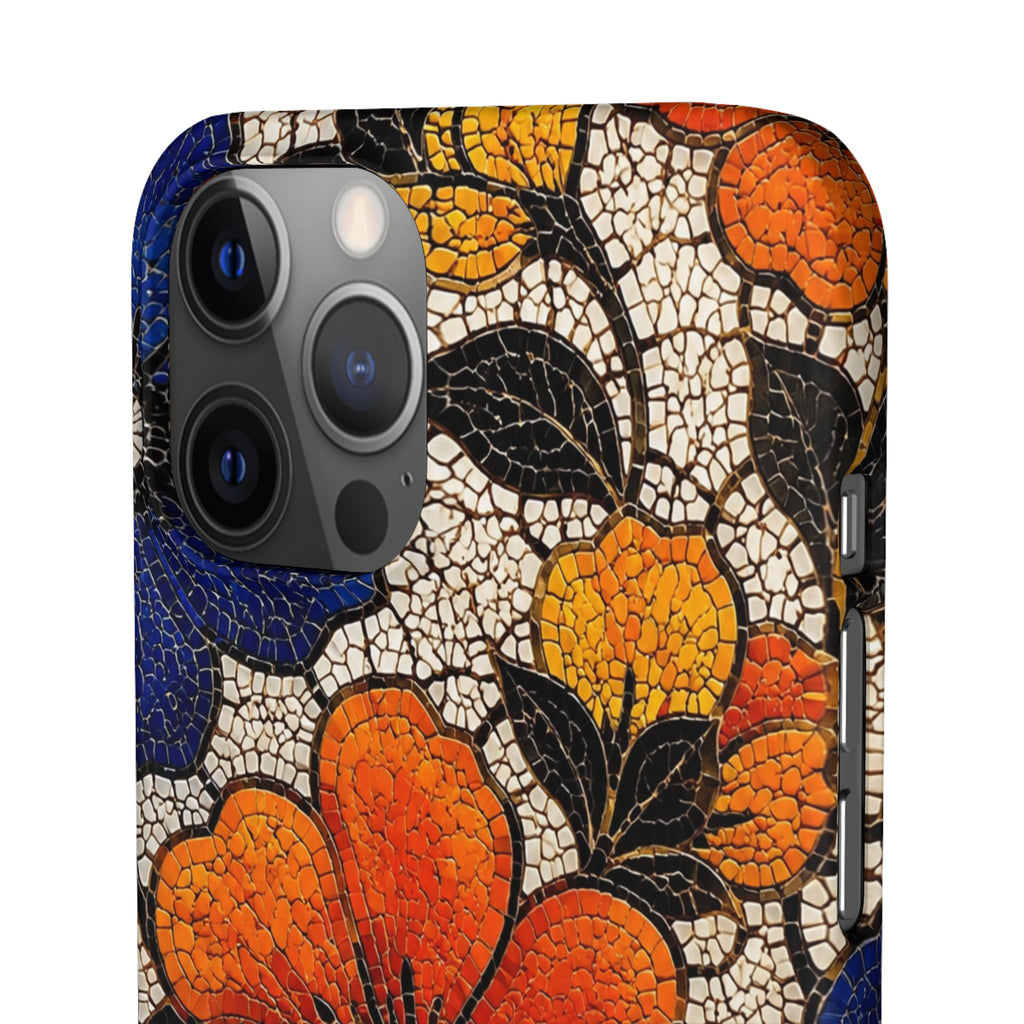 Floral Mosaic Snap Case