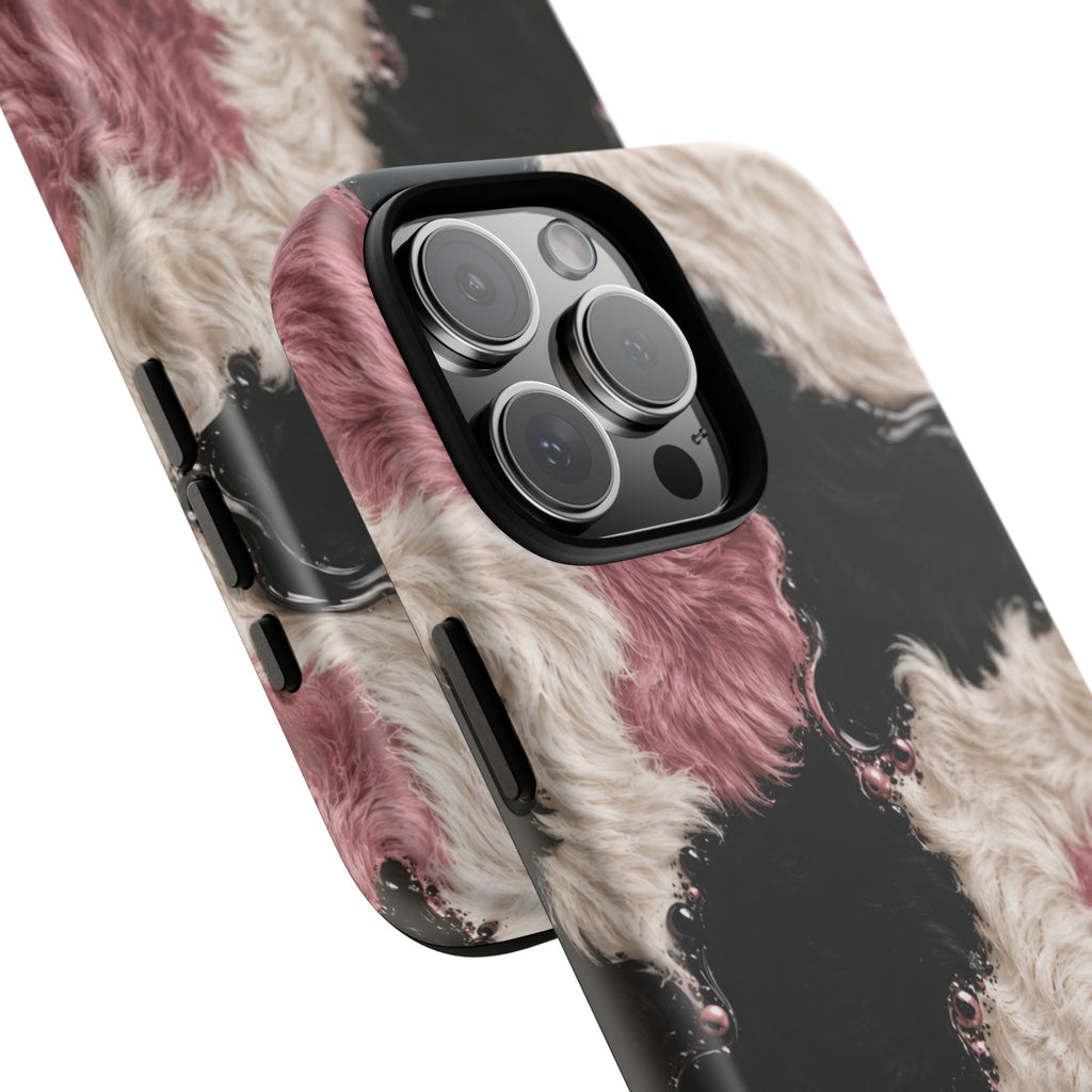 Cow Print Swirl Tough Case