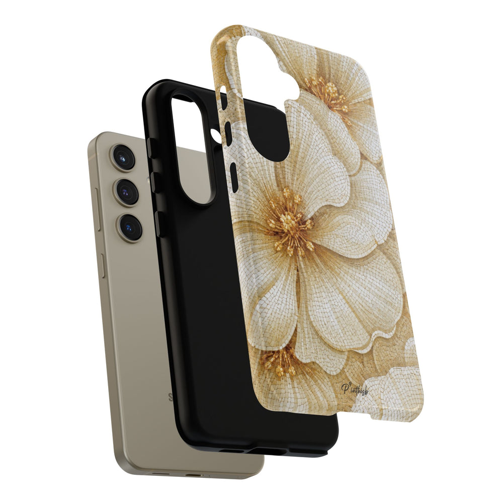 Floral Gold Bloom Tough Case