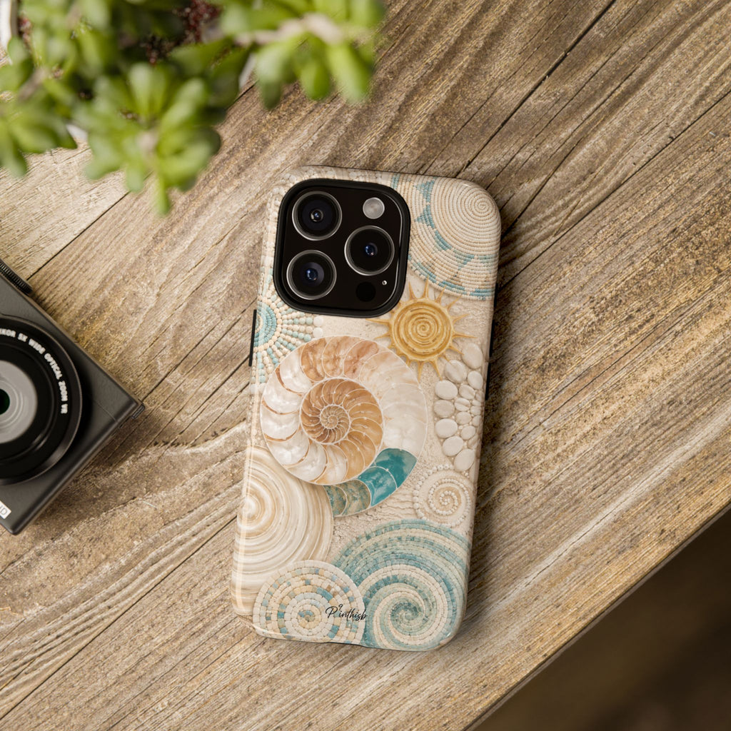 Coastal Seashell Tough Case