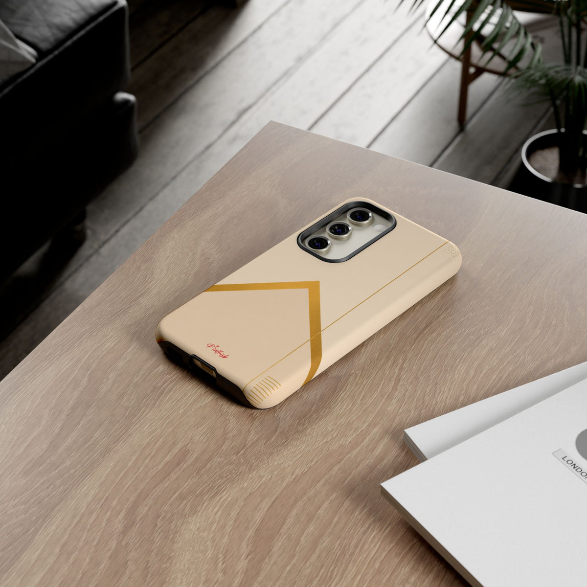 Gold Malboro Inspired Tough Phone Case