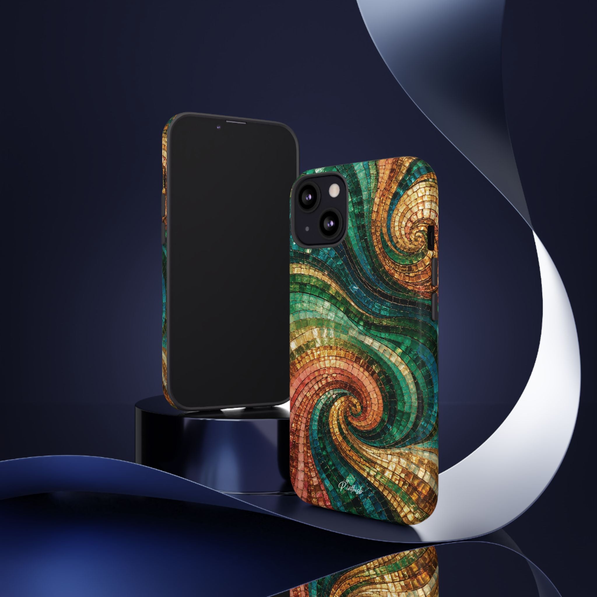 Spiral Mosaic Tough Case