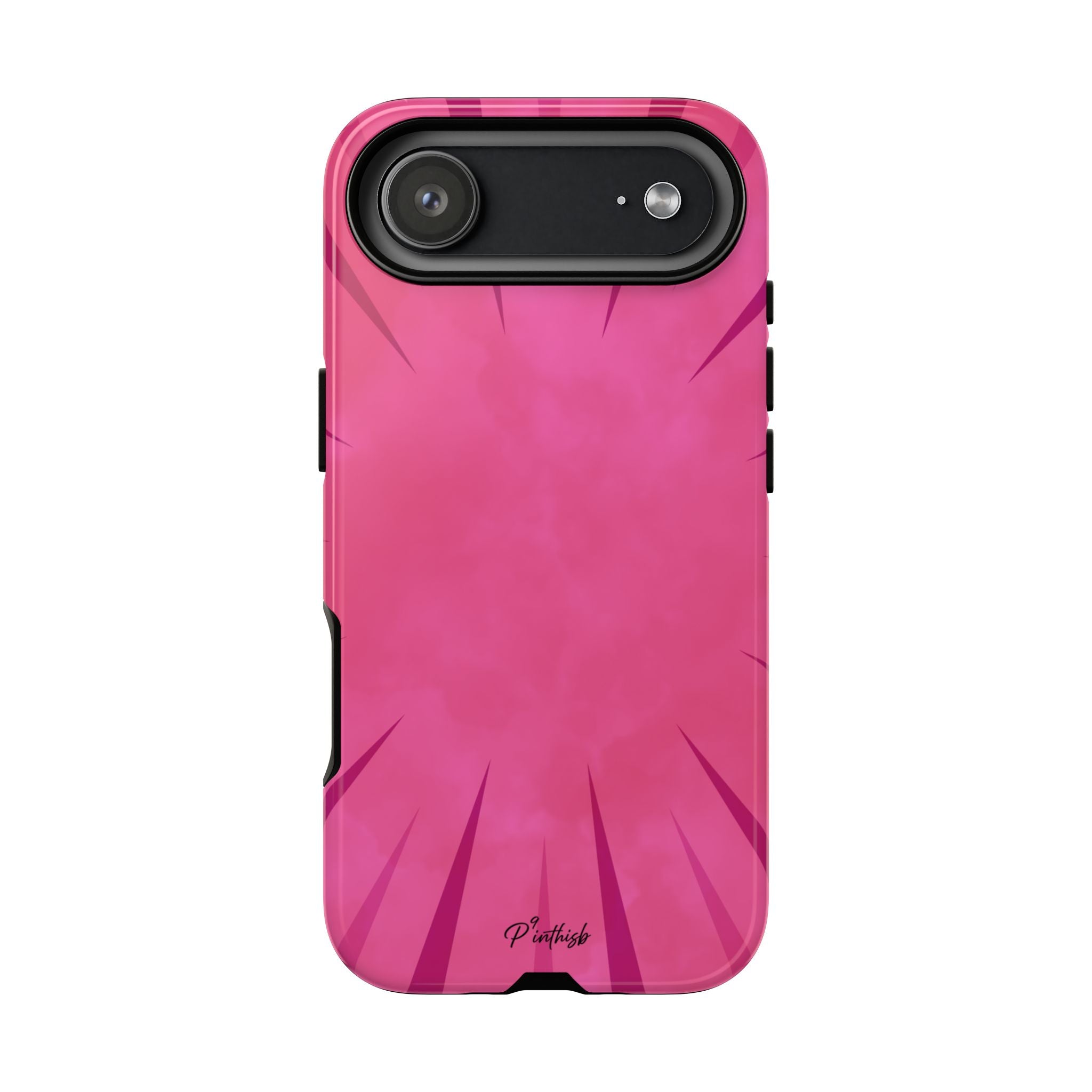 Pink Burst Tough Phone Case