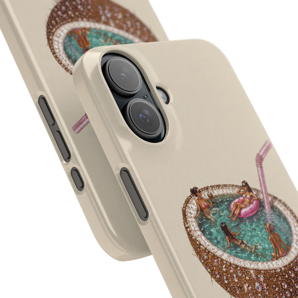 Coconut Pool Snap Phone Case