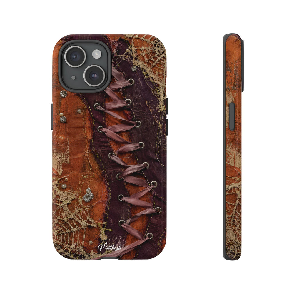 Vintage Leather Lace Tough Case