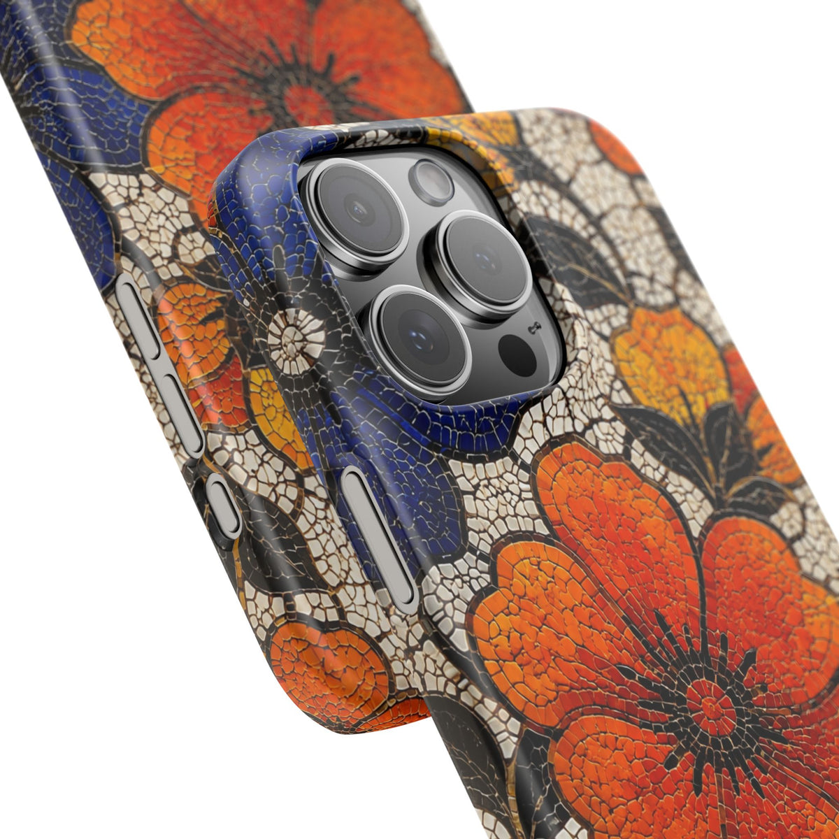 Floral Mosaic Snap Case