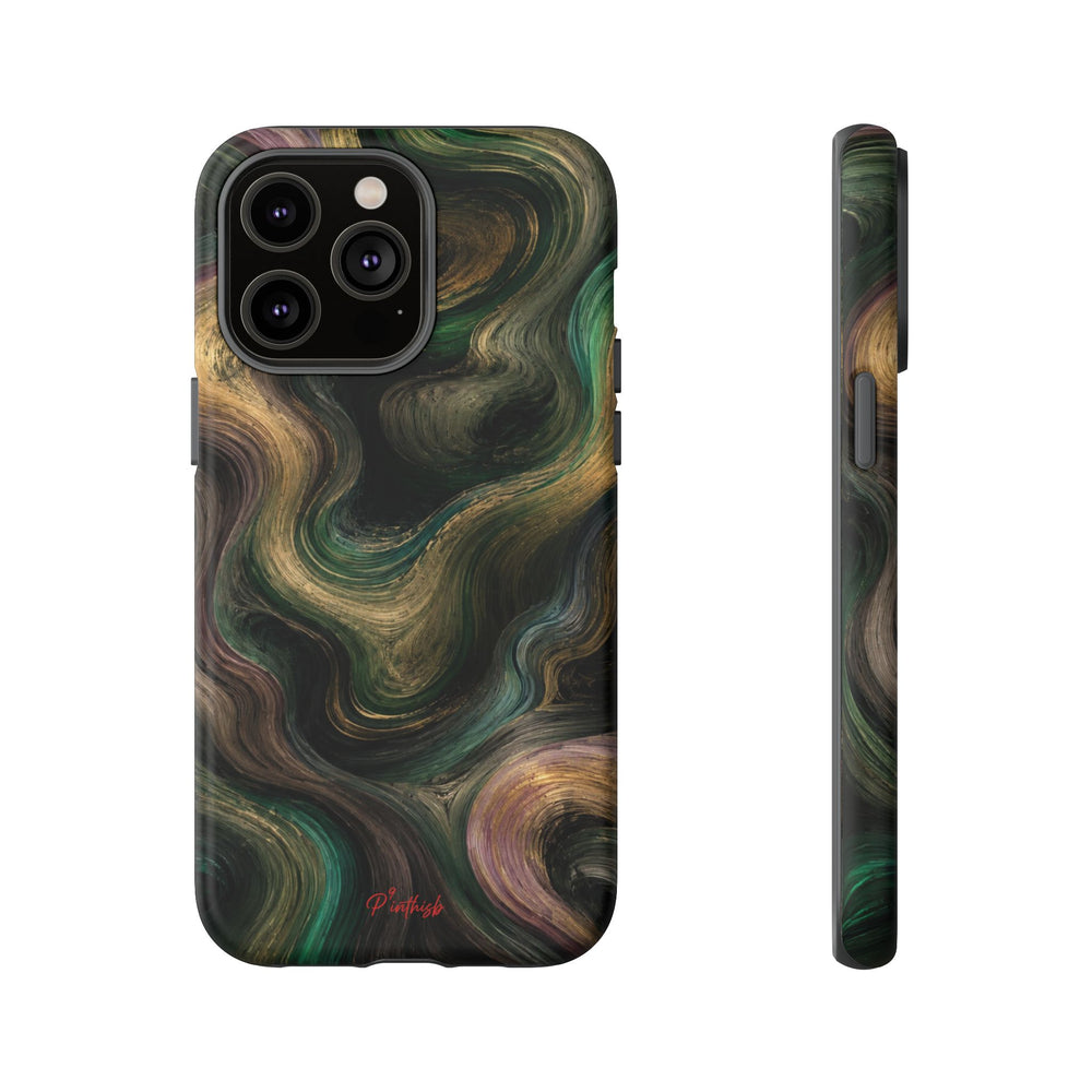 Marbled Forest Tough Phone Case