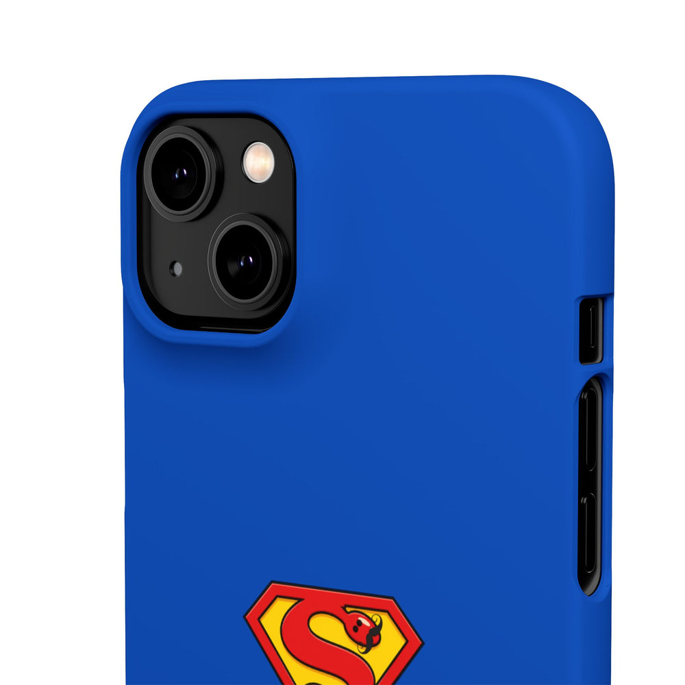 "SPERMAN" Parody Logo Snap Phone Case