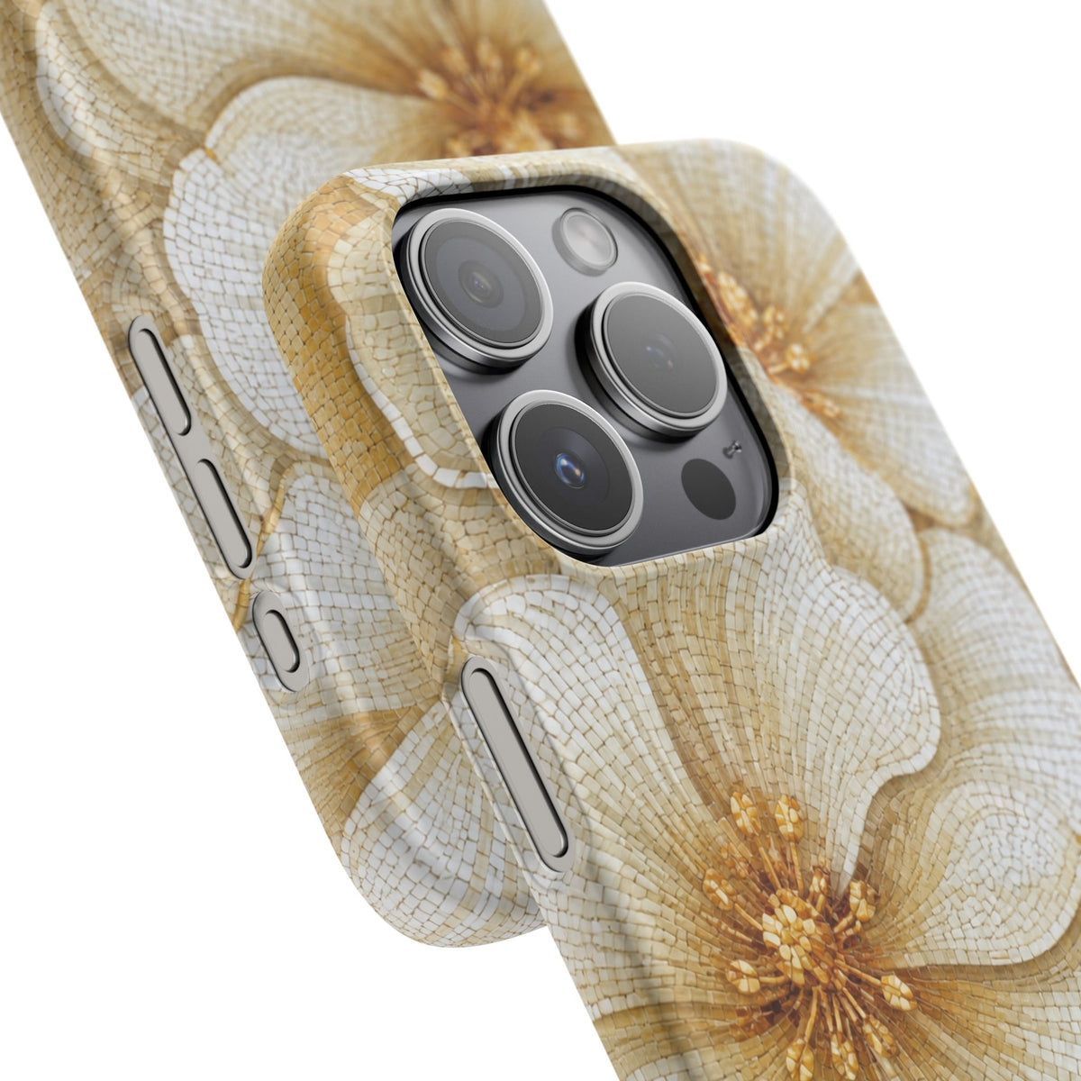 Floral Gold Bloom Snap Case