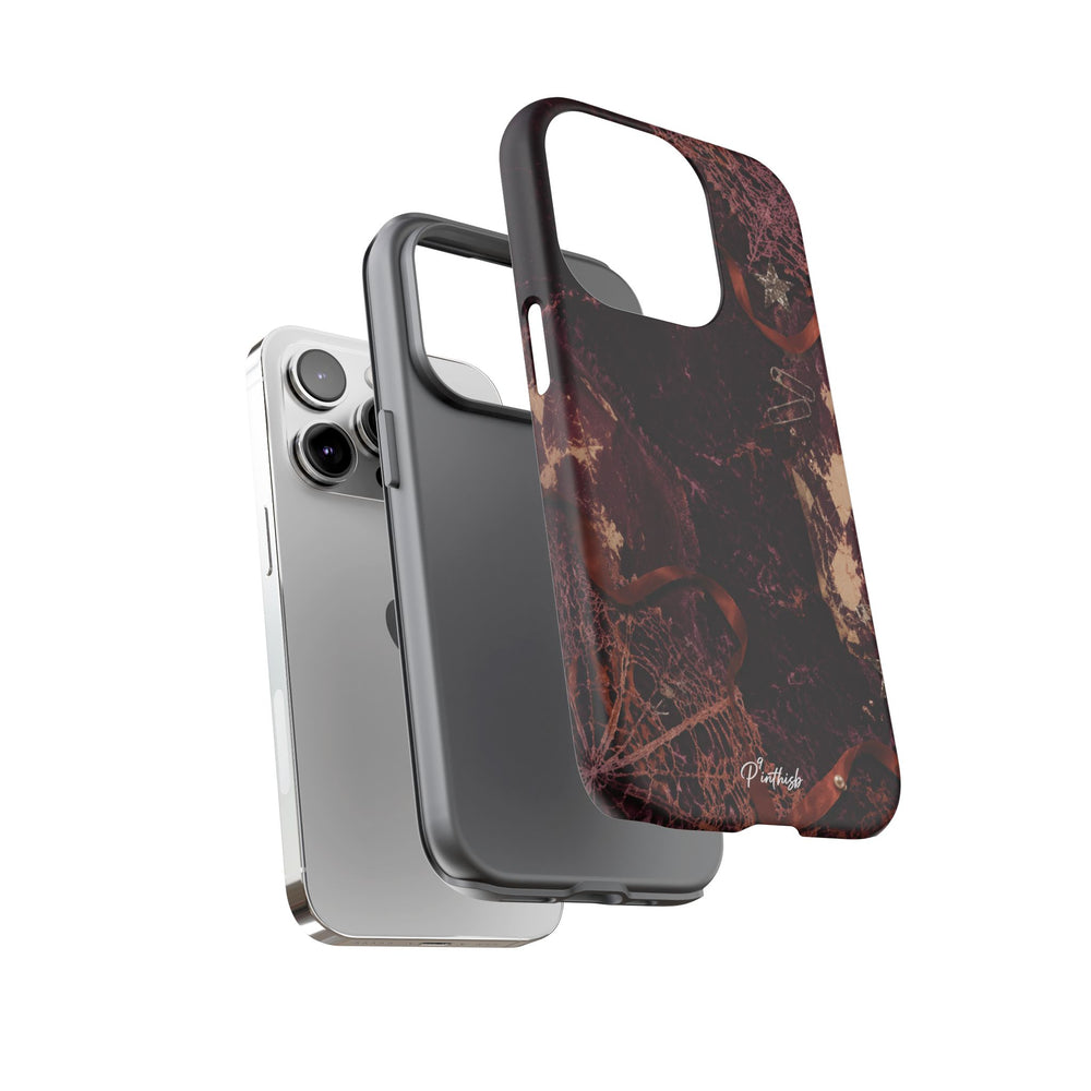 Dark Maroon Vintage Tough Case