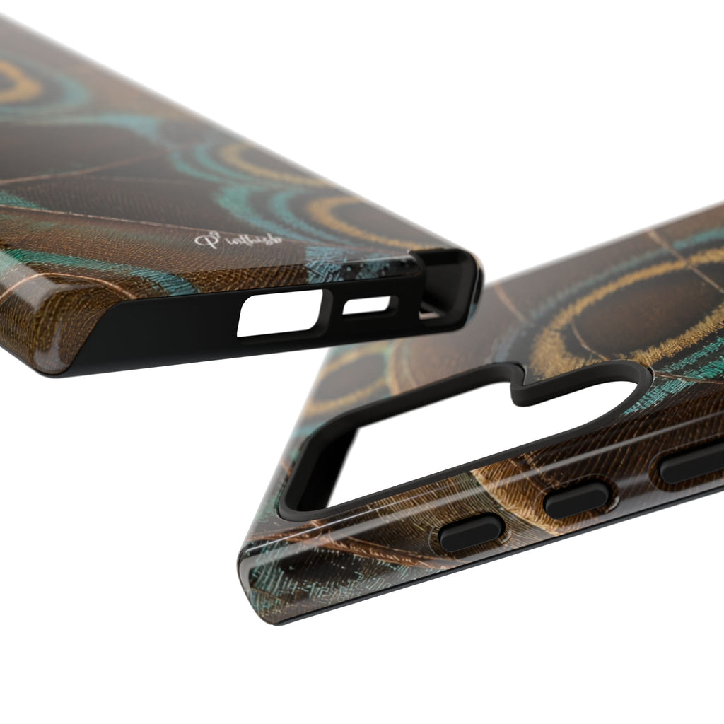 Peacock Feather Pattern Tough Case