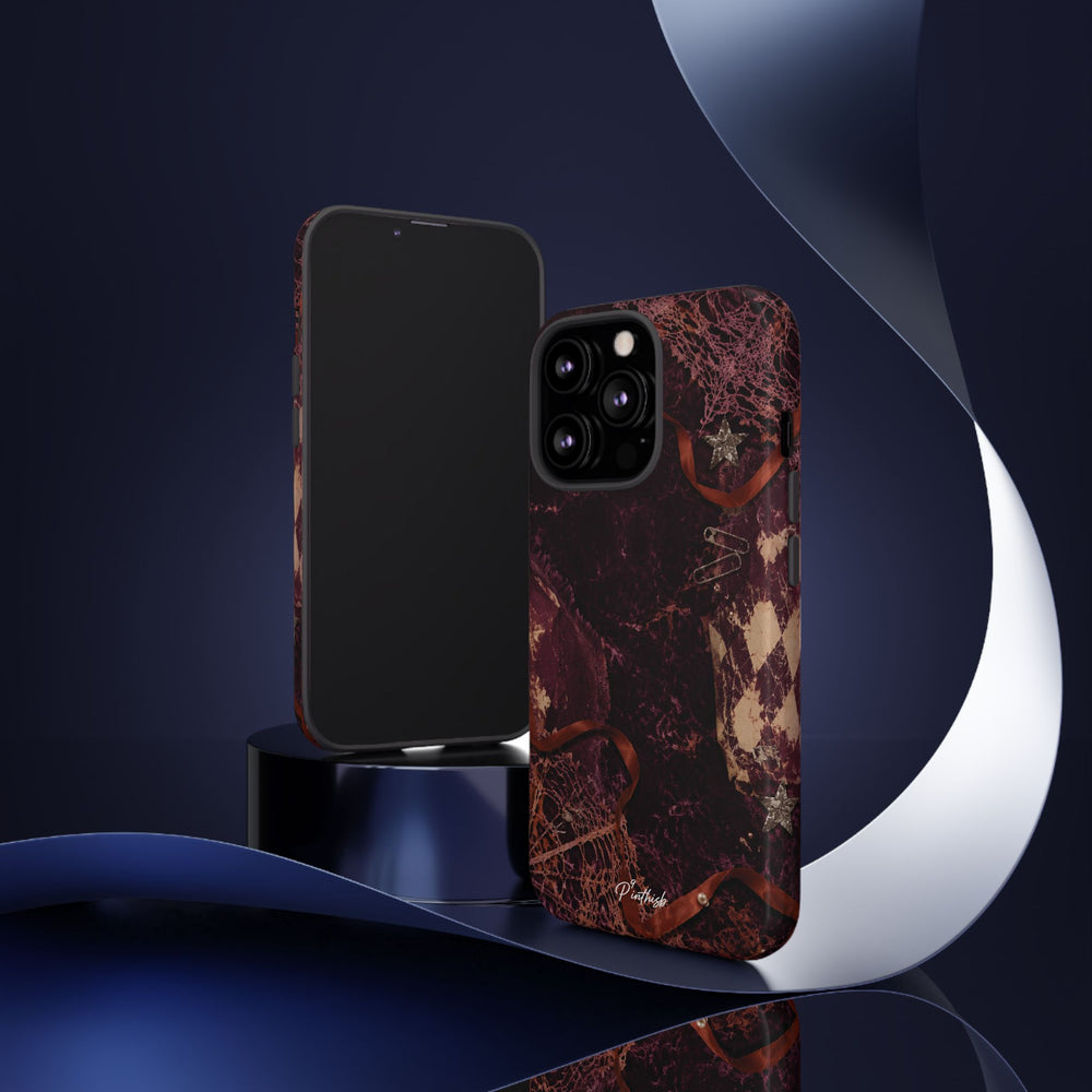 Dark Maroon Vintage Tough Case