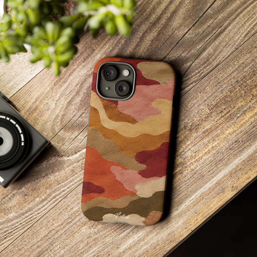 Watercolour Camo Tough Case