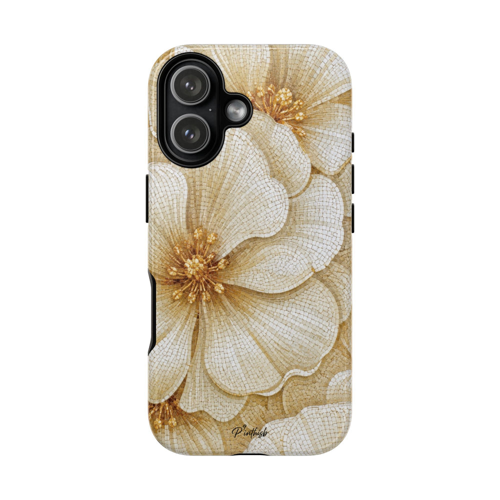 Floral Gold Bloom Tough Case