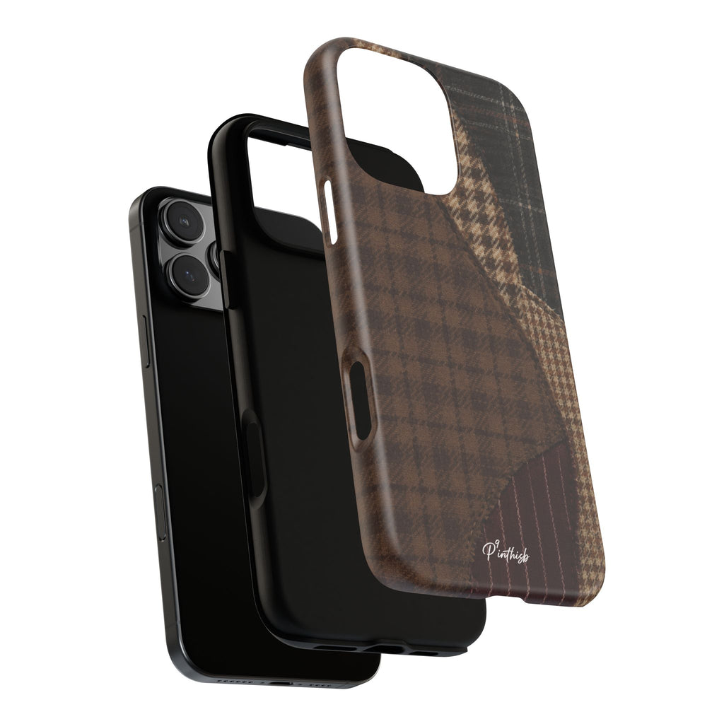 Rustic Brown Retro Tough Case