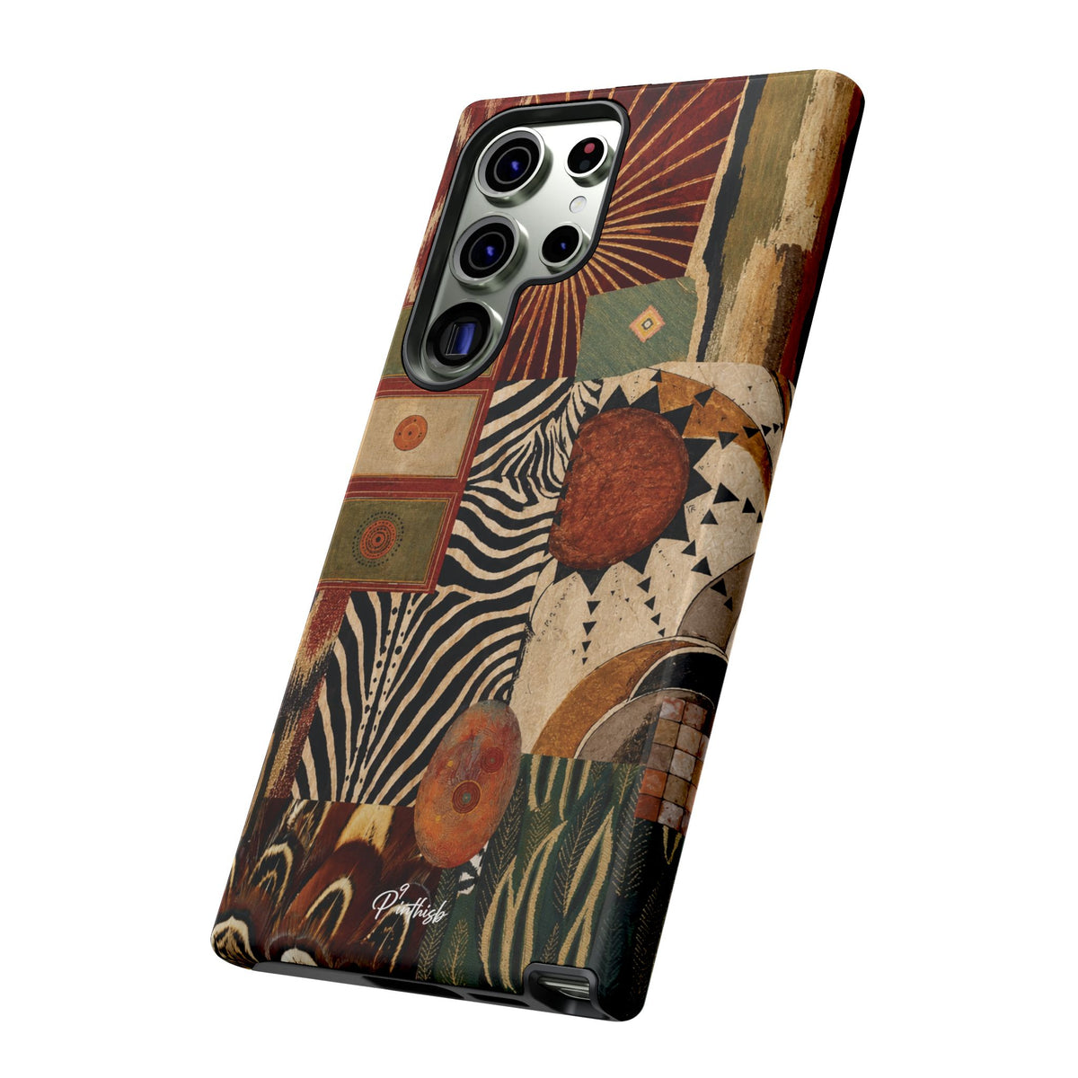 Abstract Boho Collage Tough Case