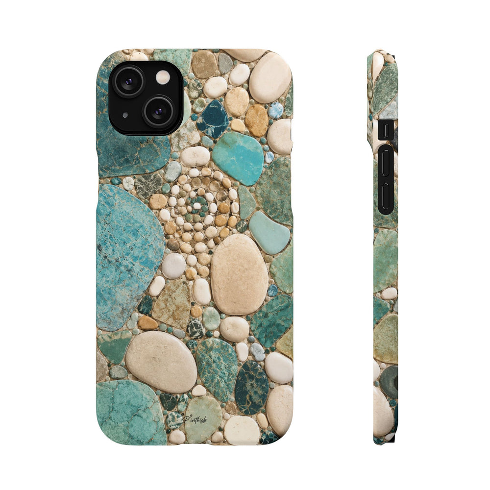 Sea Glass Mosaic Snap Case