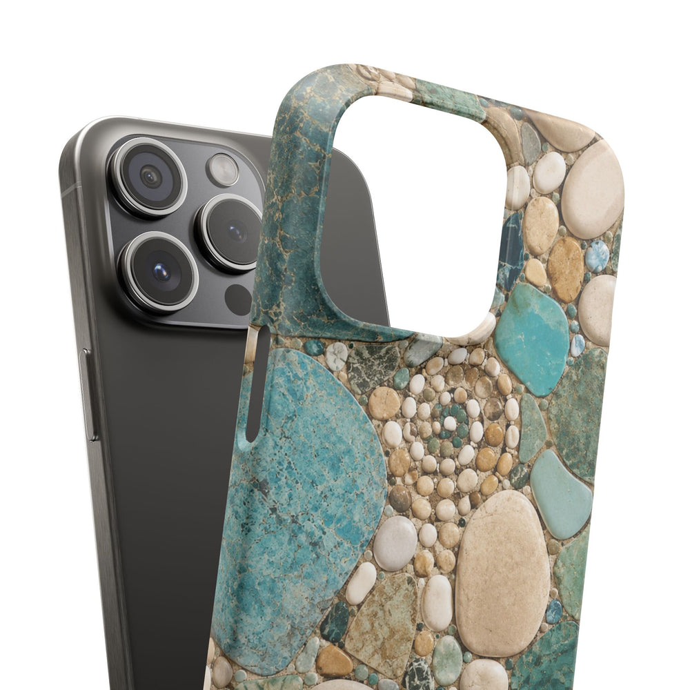 Sea Glass Mosaic Snap Case