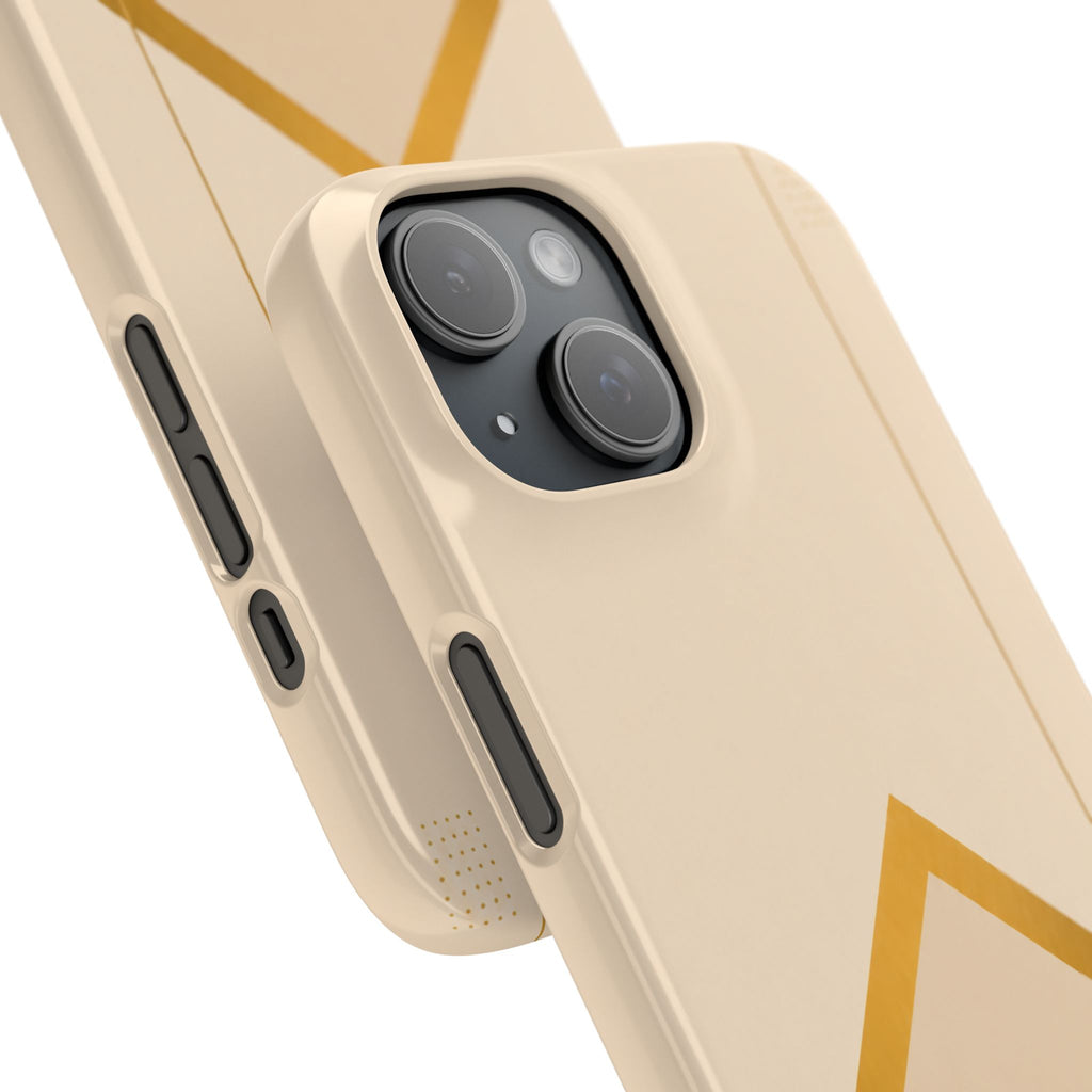 Gold Malboro Inspired Snap Phone Case