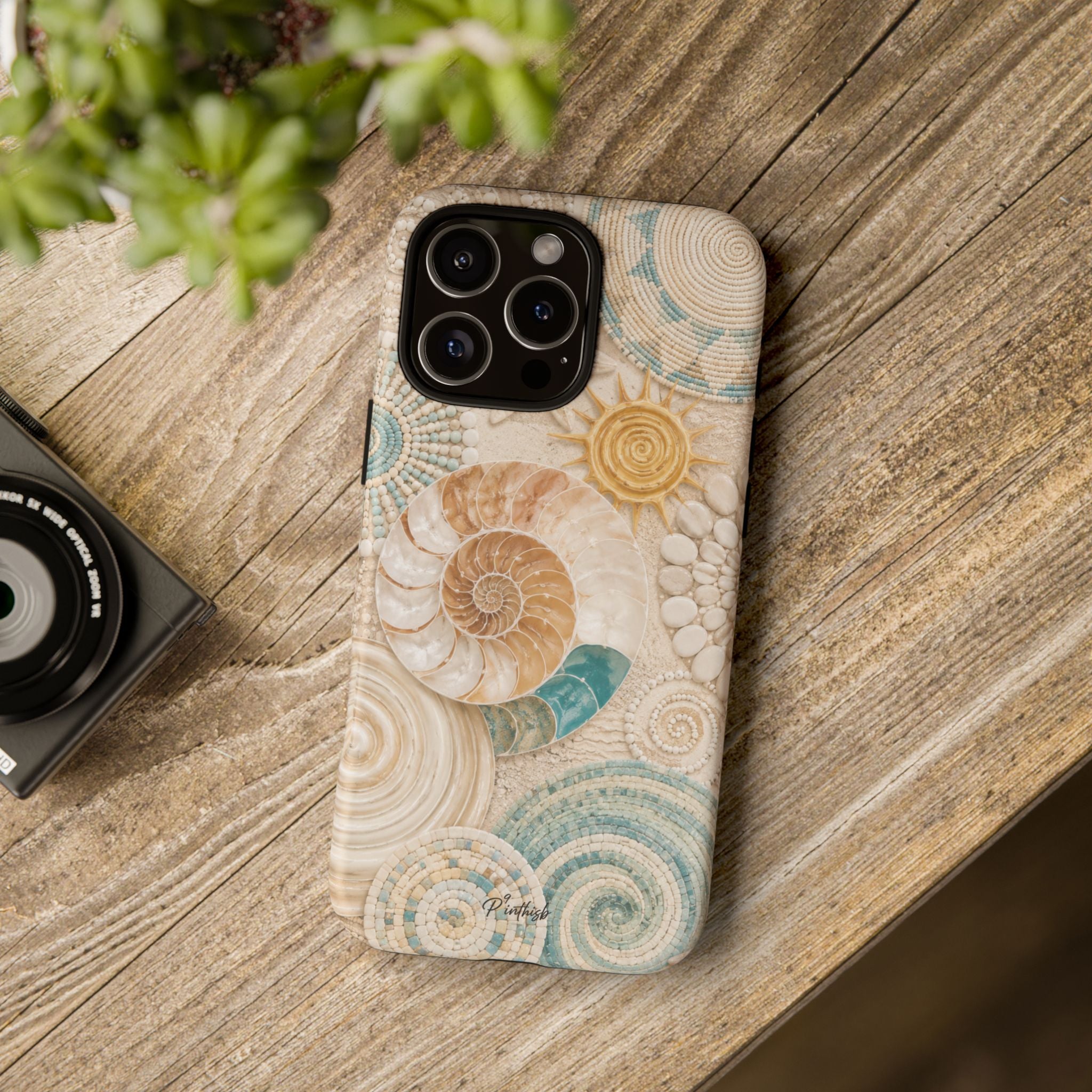 Coastal Seashell Tough Case