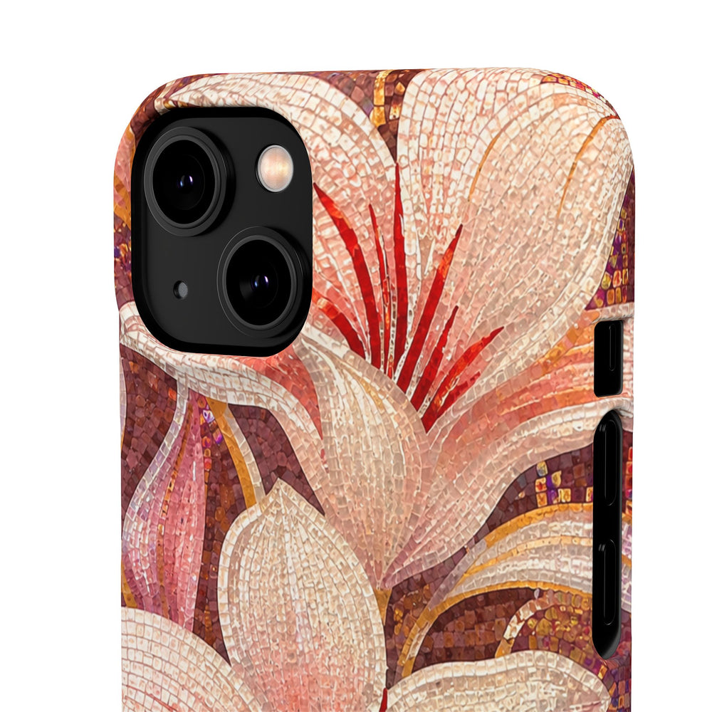Floral Lily Snap Case