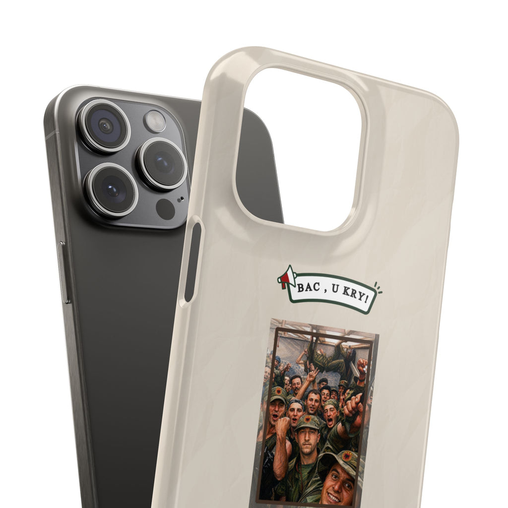 "BAC, U KRY!" Snap Case