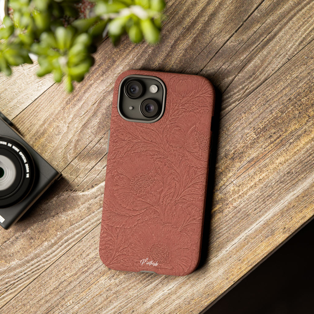 Embossed Floral Tough Case