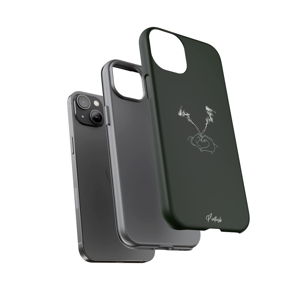 Smoke Heart Tough Case
