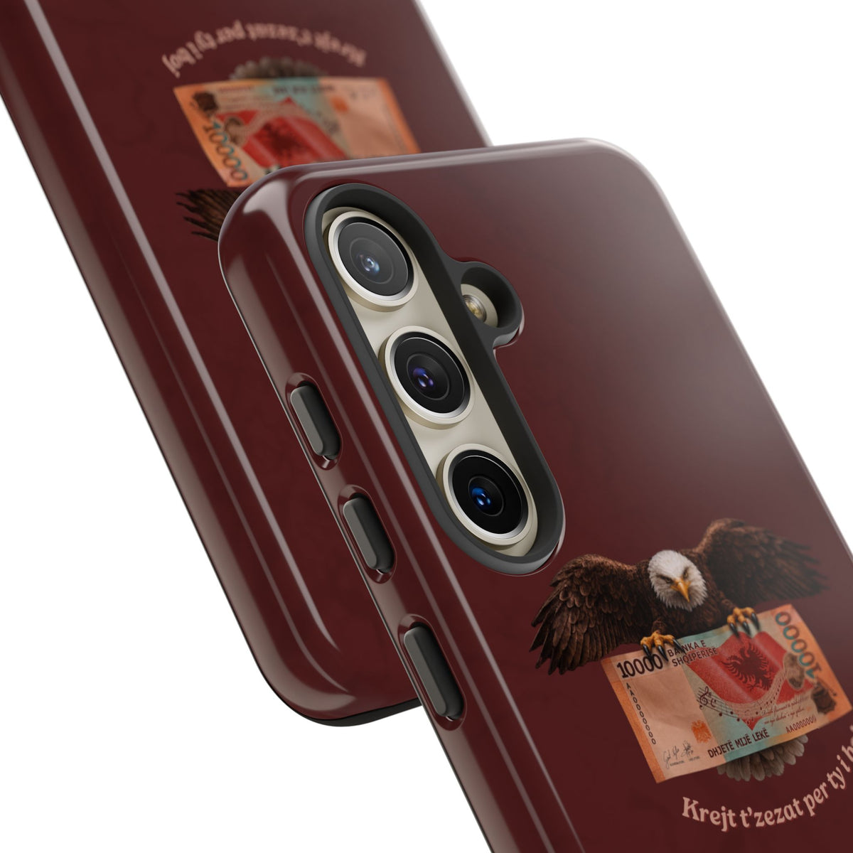 "Krejt t'zezat për ty i boj" Albanian Tough Phone Case