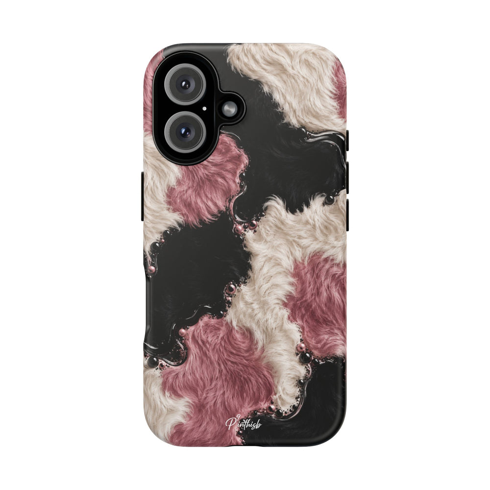 Cow Print Swirl Tough Case